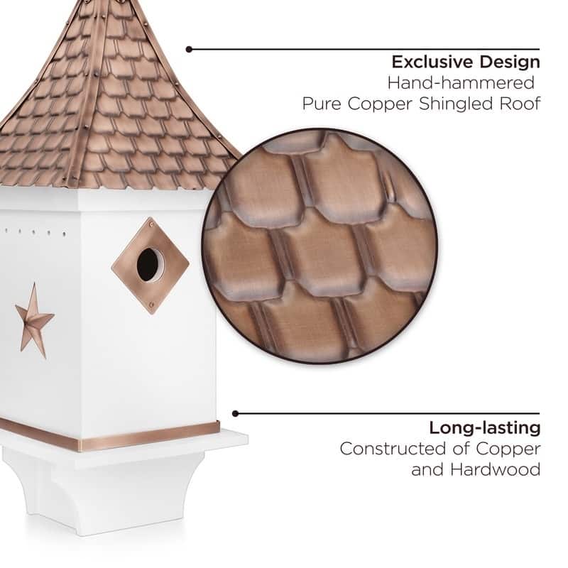 Negeri White Bird House with Pure Copper Roof by Havenside Home