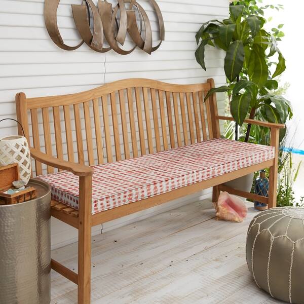 Shop Indoor Outdoor Bench Cushion Single Corded Free Shipping