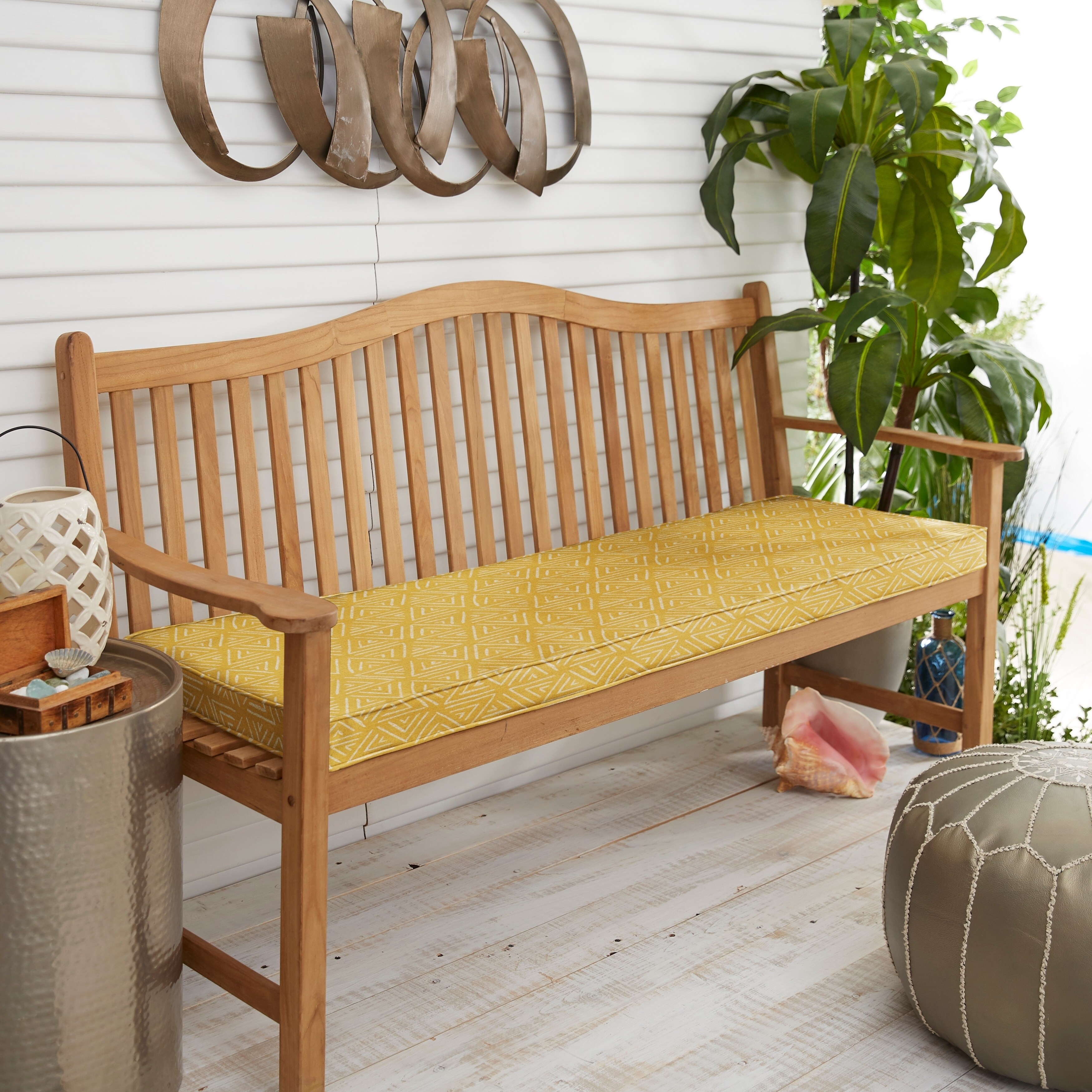 43x18-inch Single Corded Bench Cushion by Havenside Home Bed