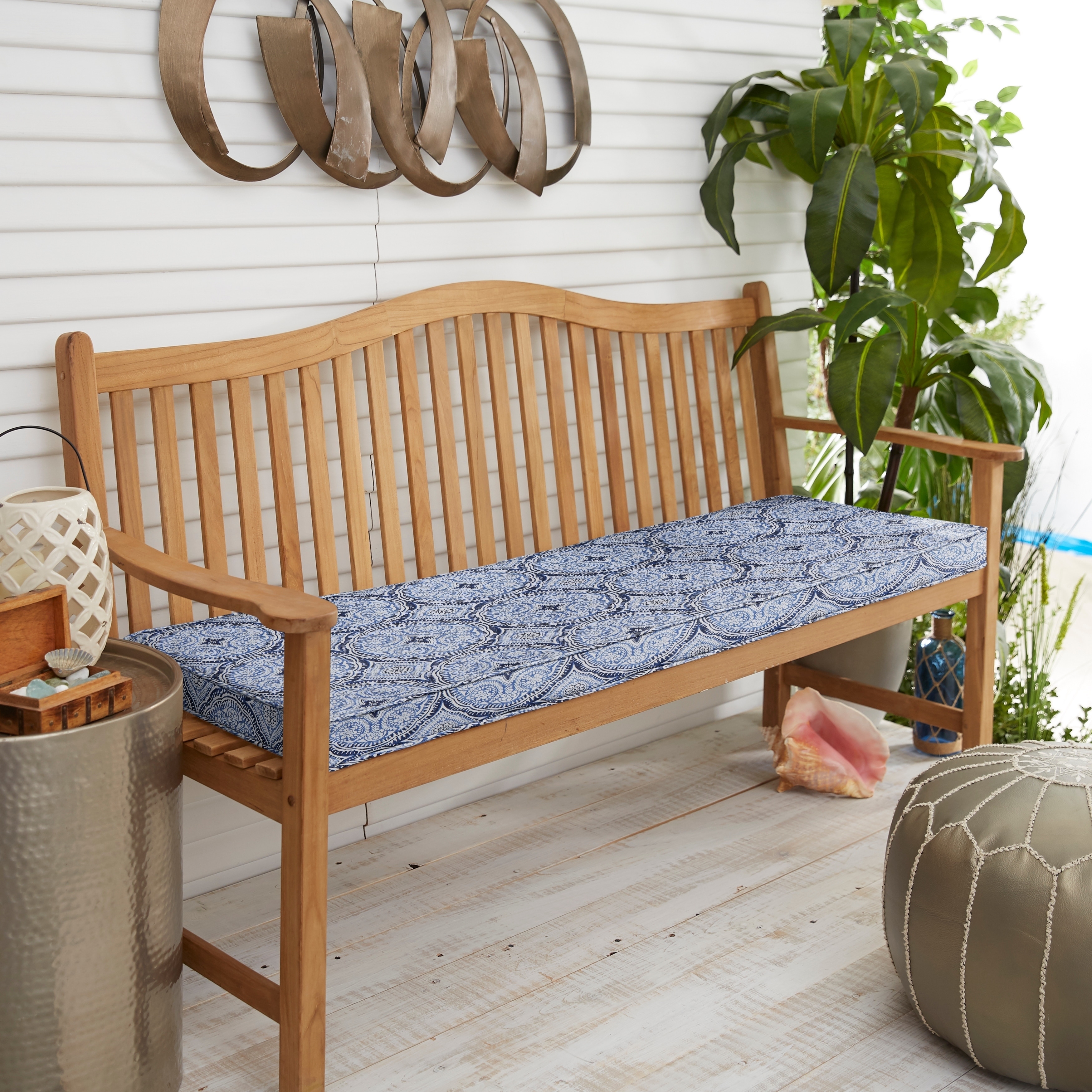 Overstock 2024 bench cushion