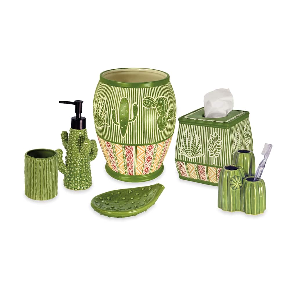 Destinations Southwest Cactus Bath Accessories