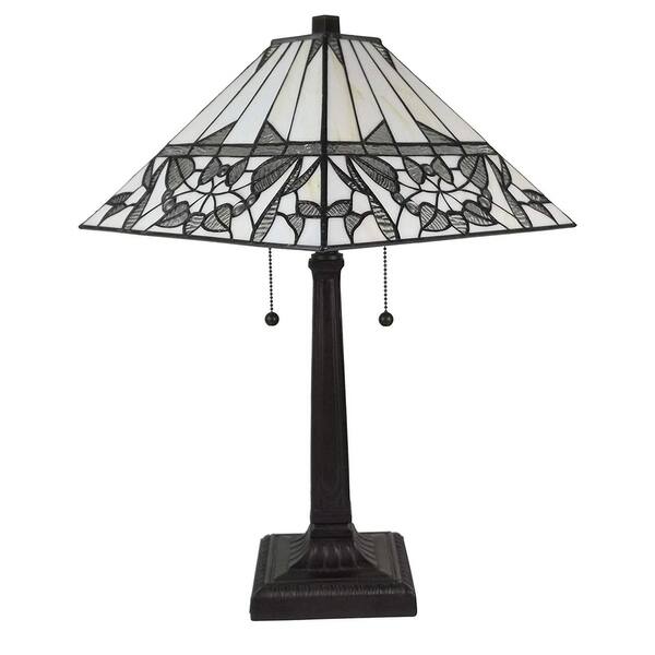Shop Amora Lighting Am308tl14b Tiffany Style Table Lamp Mission 22