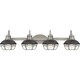 preview thumbnail 2 of 5, Carbon Loft Chadha Antique Polished Nickel 4-light Bath Light