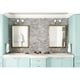preview thumbnail 6 of 5, Quoizel Aria Weathered Brass and Opal 2-light Bath Light