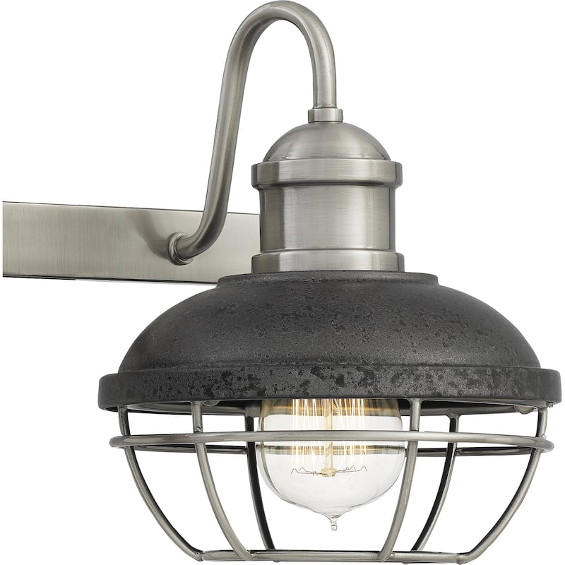 Carbon Loft Chadha Antique Polished Nickel 2-light Bath Light