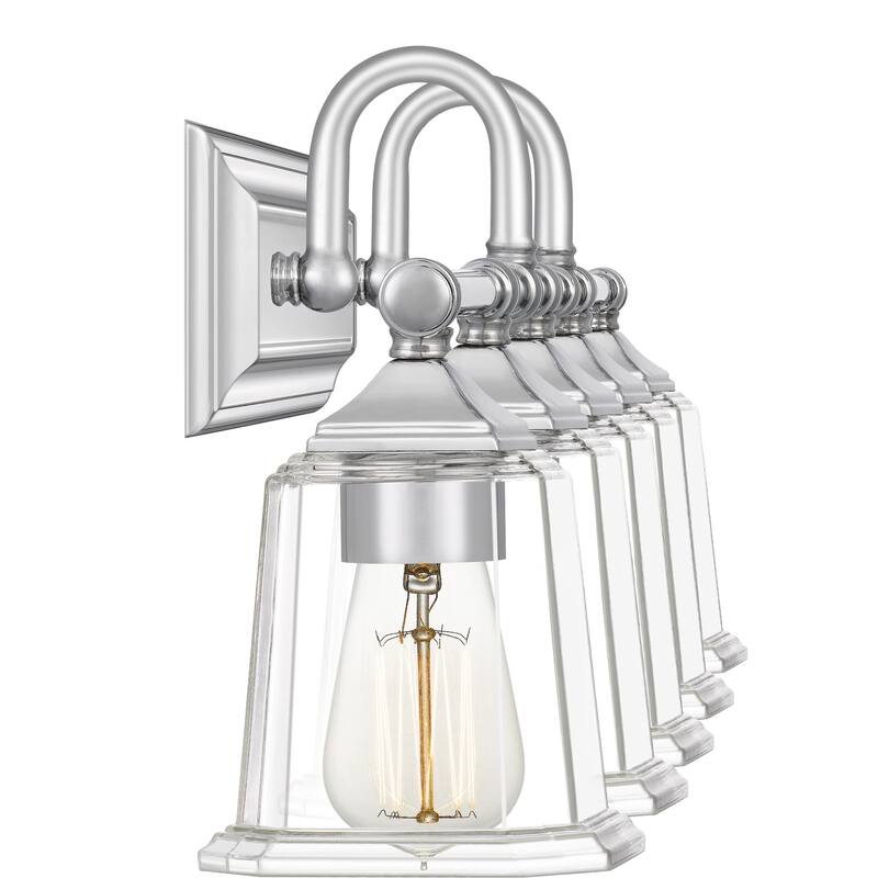 Copper Grove Soctra 5-light Silvertone Bath Light