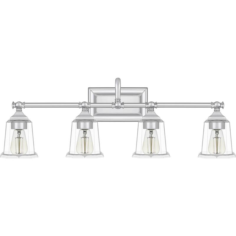 Copper Grove Soctra 4-light Silvertone Bath Light