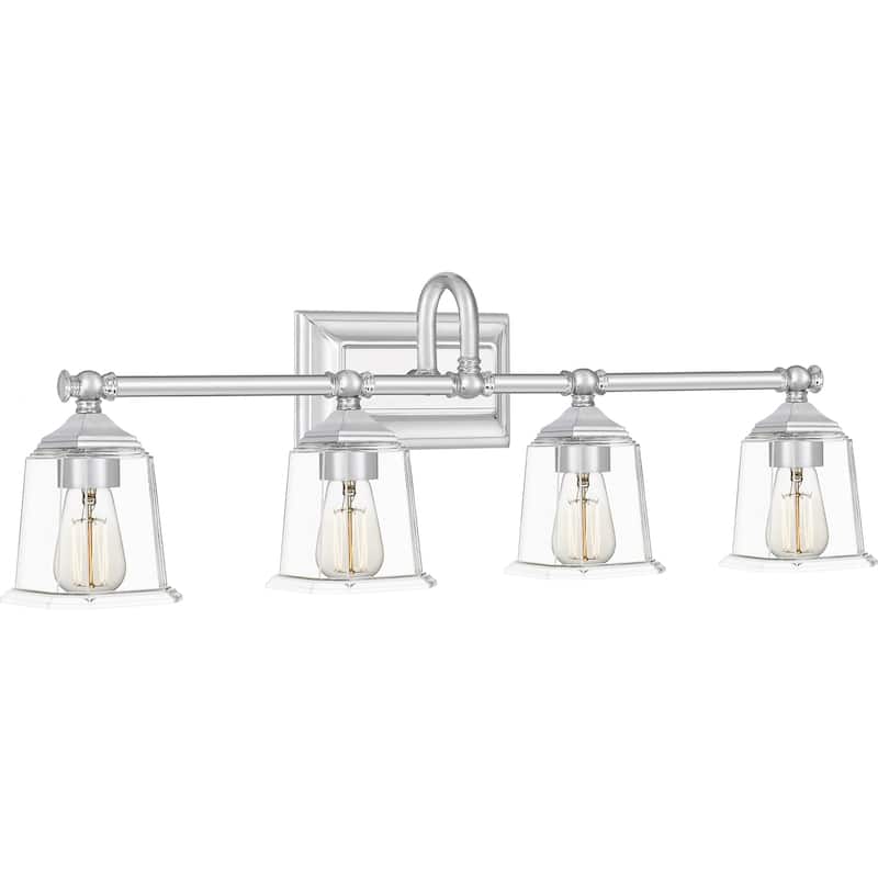 Copper Grove Soctra 4-light Silvertone Bath Light - Polished Chrome