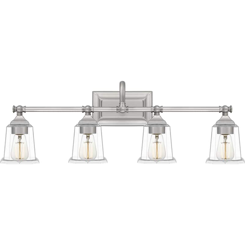 Copper Grove Soctra 4-light Silvertone Bath Light