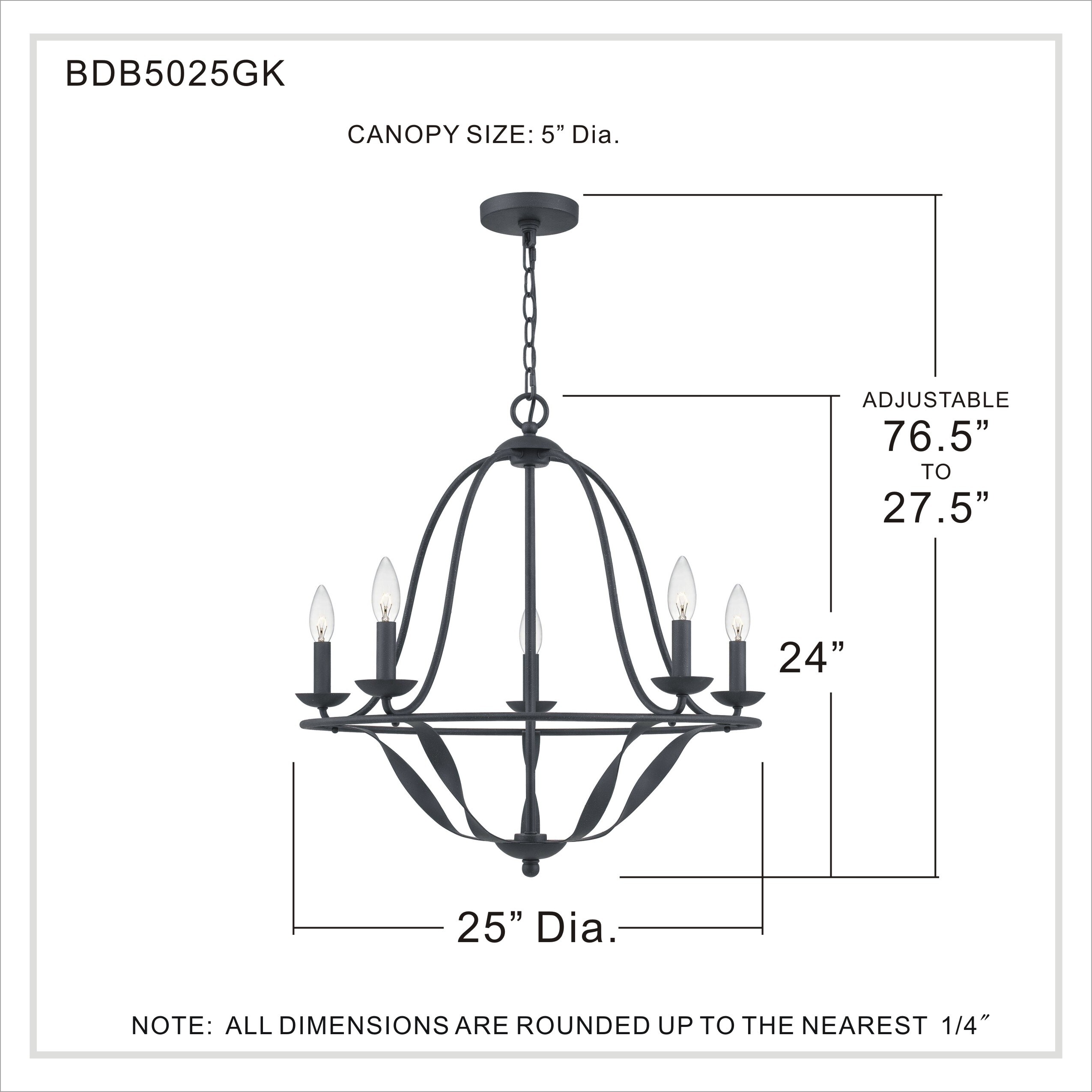 Quoizel Bradbury 5 Light Chandelier 30642443 Quoizel Bradbury 5 Light Chandelier