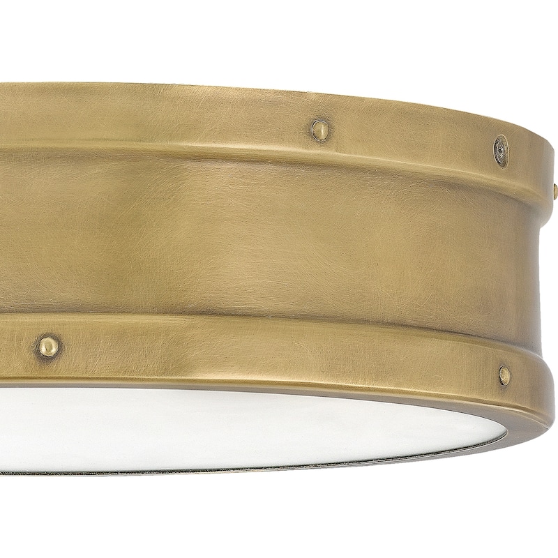 Carbon Loft Tiwari Etched Diffuser LED Flush Mount