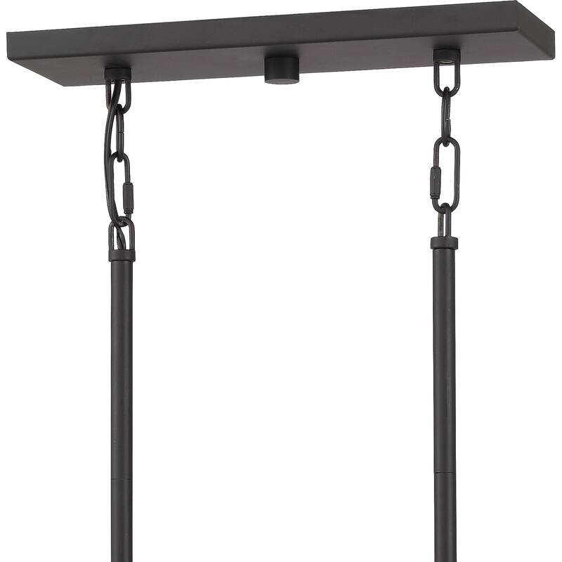 Quoizel Coda Matte Black 16-light Island Chandelier