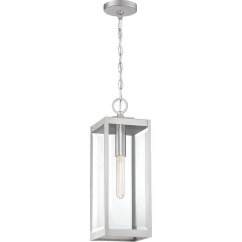 Okaba Clear Beveled Outdoor Hanging Light by Havenside Home