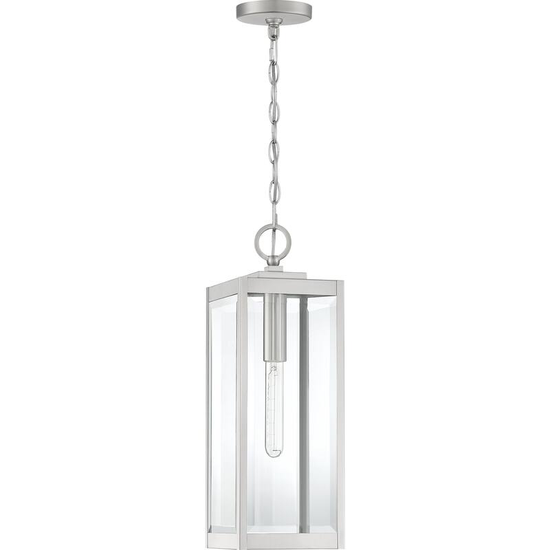 Okaba Clear Beveled Outdoor Hanging Light by Havenside Home