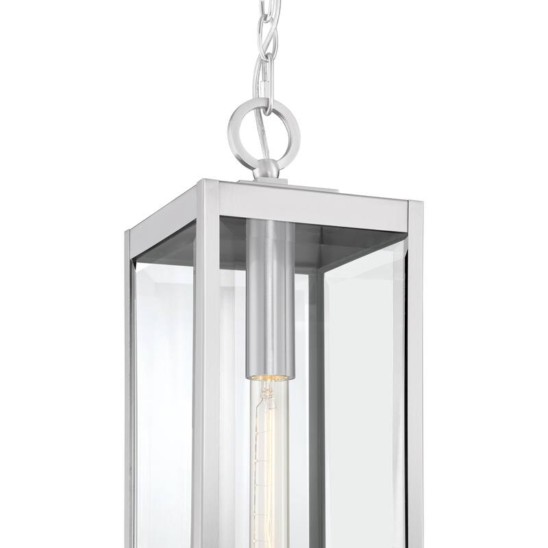 Okaba Clear Beveled Outdoor Hanging Light by Havenside Home