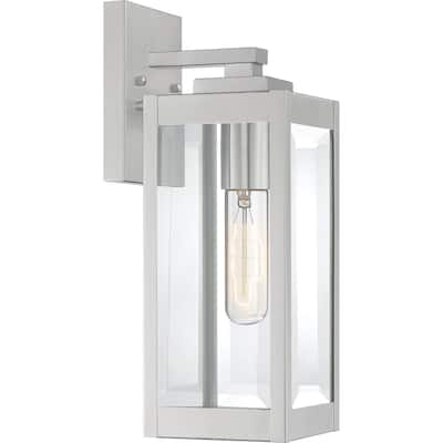 Quoizel Westover Clear Beveled Small 1-light Outdoor Wall Lantern