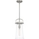 preview thumbnail 1 of 19, Quoizel Stella Clear 1-light Mini Pendant Antique Nickel