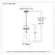 preview thumbnail 7 of 19, Quoizel Stella Clear 1-light Mini Pendant