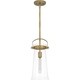 preview thumbnail 9 of 19, Quoizel Stella Clear 1-light Mini Pendant