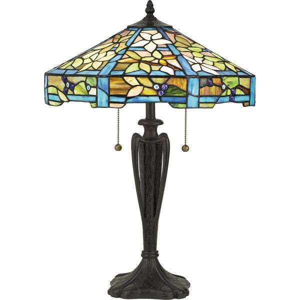 vintage quoizel table lamp