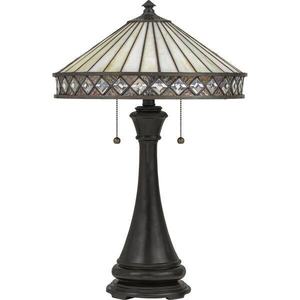 vintage quoizel table lamp