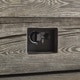 preview thumbnail 5 of 5, Manteo 70" Rectangular Outdoor Patio Fire Pit Table