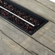 preview thumbnail 4 of 5, Manteo 70" Rectangular Outdoor Patio Fire Pit Table