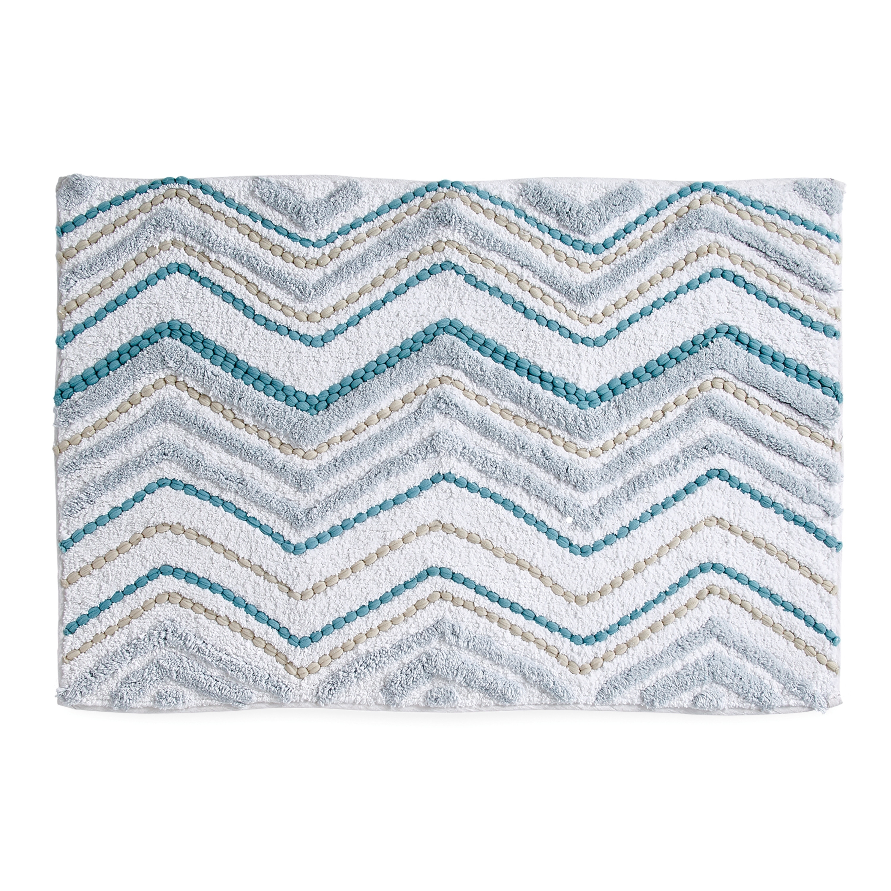 Shop Signature Mesa Chevron Bath Rug Overstock 30644950