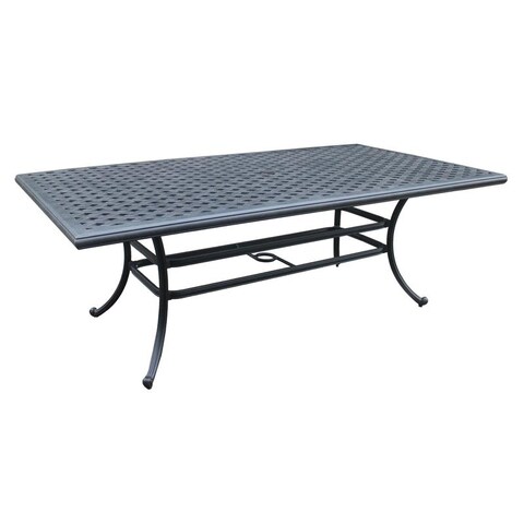 Ventura 46x86 Inch Cast Aluminum Rectangle Table - N/A
