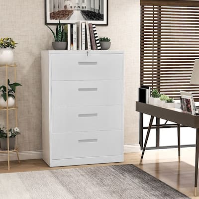 4 Drawers Filing Cabinets File Storage Shop Online At Overstock