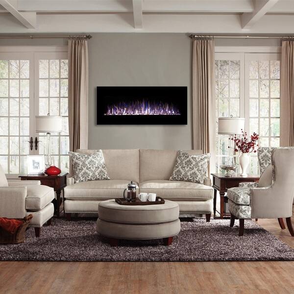 Shop Regal Flame Rigel Black 50 Pebble Ventless Heater Electric