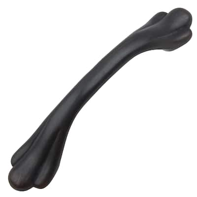 GlideRite 5 Pack 3 in. Center Oil Rubbed Bronze Paw Cabinet Pulls - Oil Rubbed Bronze