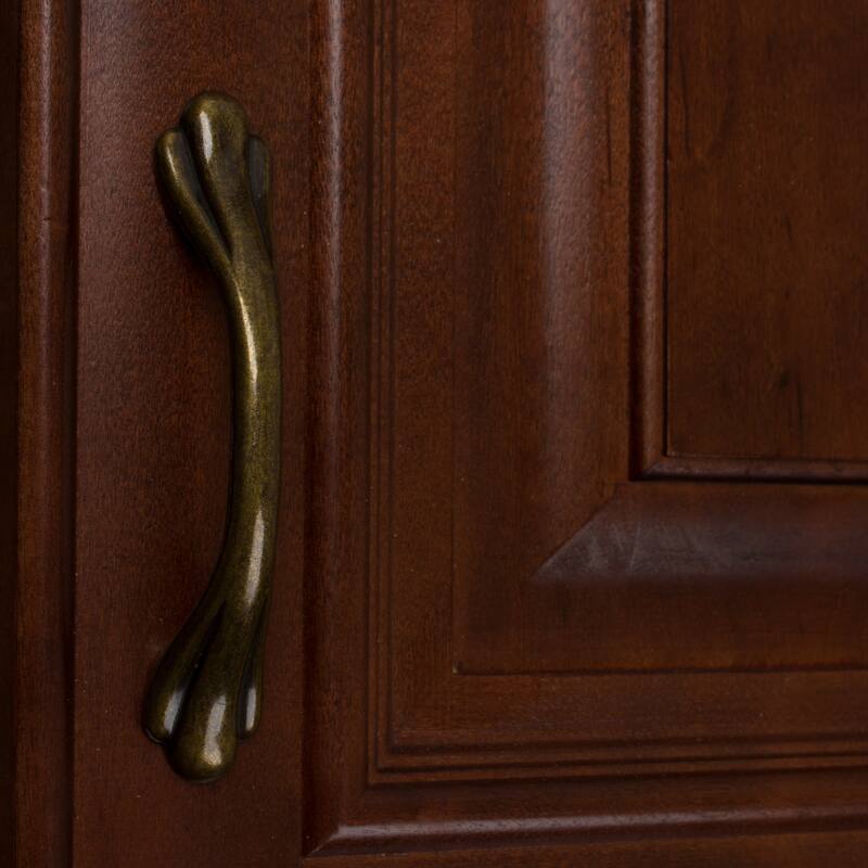 GlideRite 5 Pack 3 in. Center Antique Paw Cabinet Pull Handles