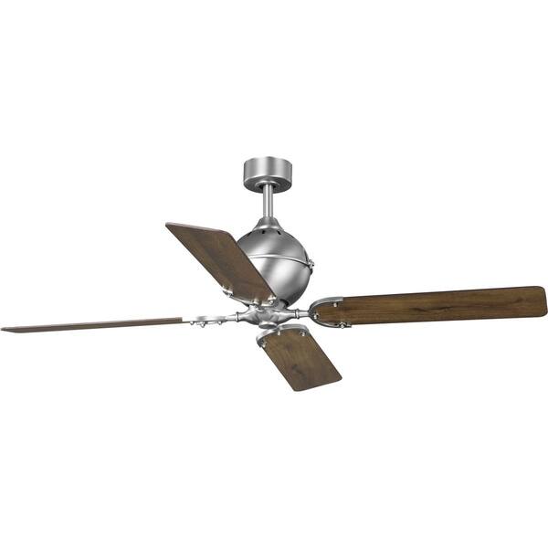 Shop Royer Collection 56 Four Blade Antique Nickel Ceiling Fan