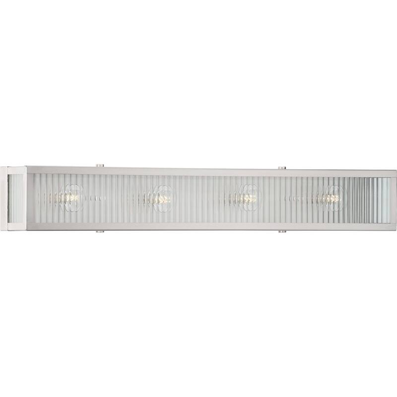 Dwyer Collection Stainless Steel Four-Light Bath