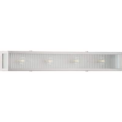 Dwyer Collection Stainless Steel Four-Light Bath