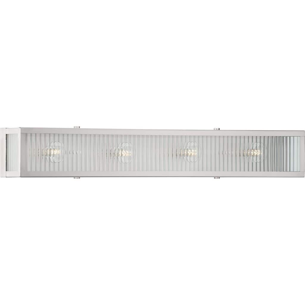 Dwyer Collection Stainless Steel Four-Light Bath