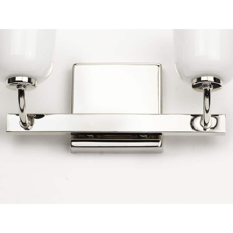 Moore Collection Polished Nickel Two-Light Bath