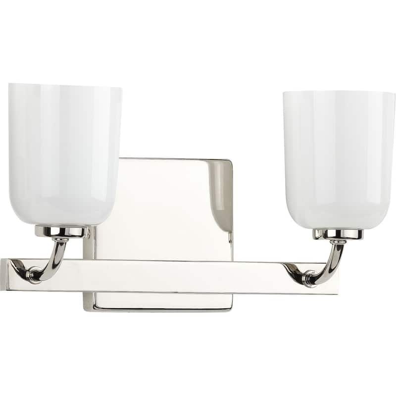 Moore Collection Polished Nickel Two-Light Bath - 2 Lights