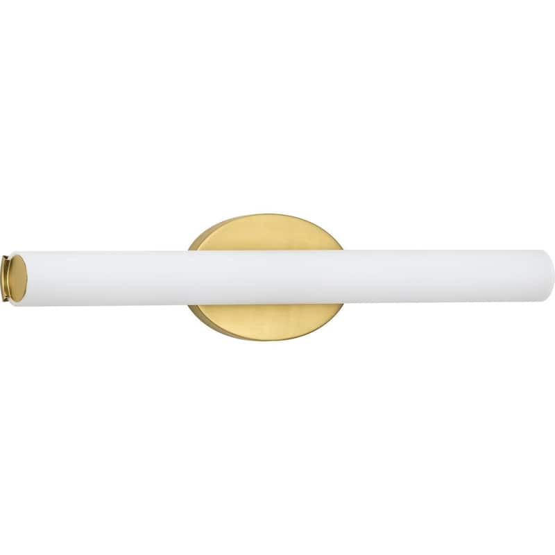 Parallel LED Collection Satin Brass 22" LED Linear Bath