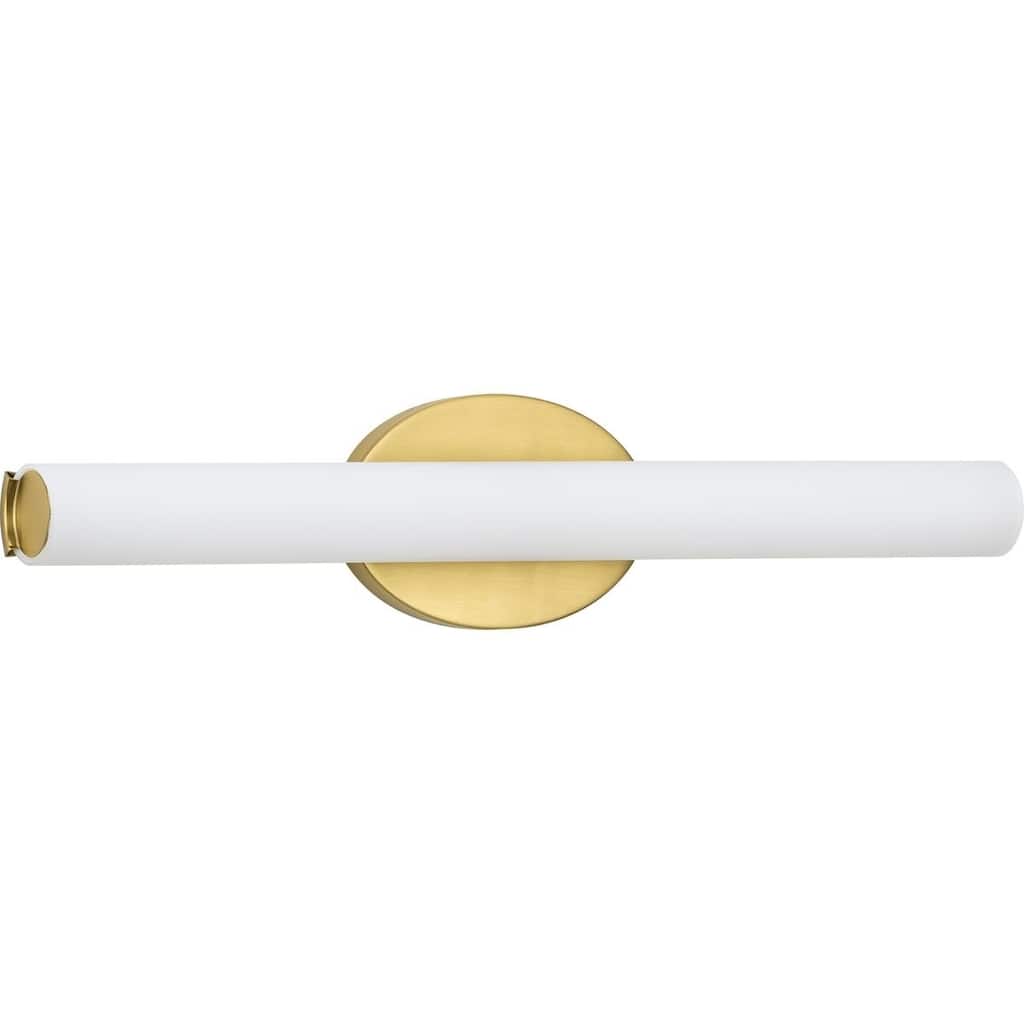Parallel LED Collection Satin Brass 22" LED Linear Bath