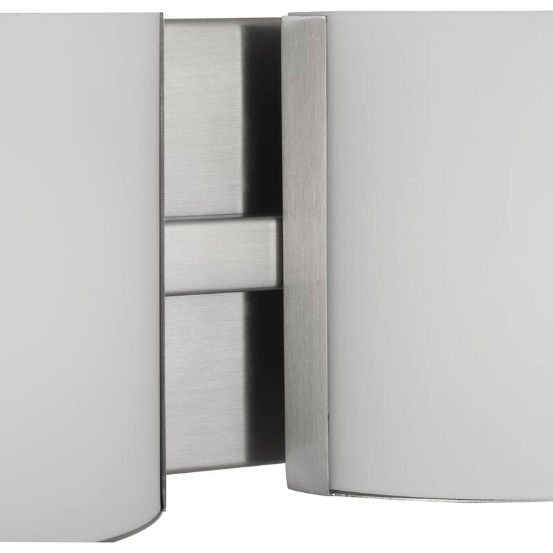 Arch LED Collection Brushed Nickel Two-Light LED Bath