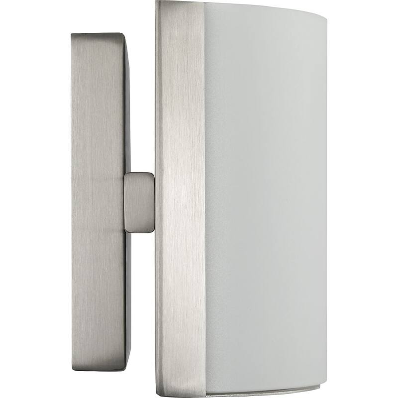 Arch LED Collection Brushed Nickel Two-Light LED Bath
