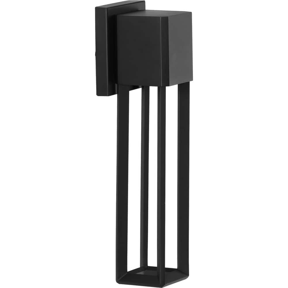 Z-1090 LED Collection Black One-Light Medium Wall Lantern - 18.900" x 6.690" x 6.890"
