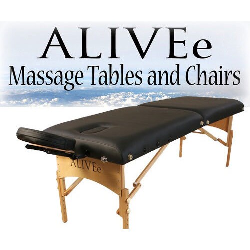 Shop ALIVEe Signature II Light Black Massage Table Free Shipping