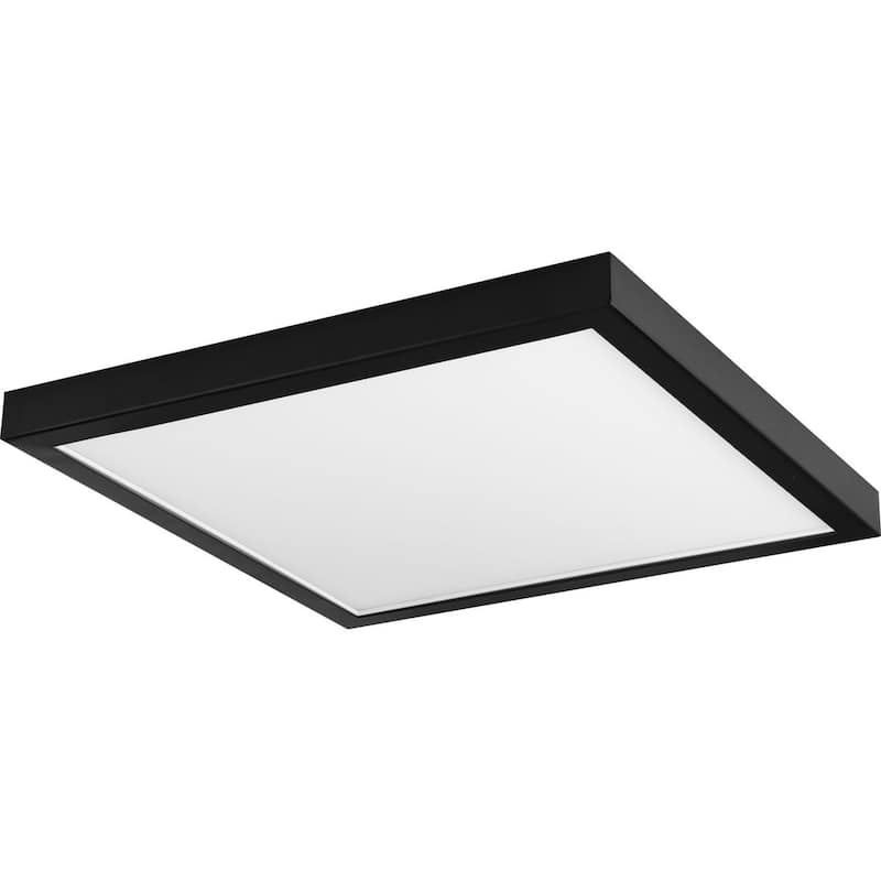 Everlume Collection Black 14" Square Trim Ring - 14.410" x 14.410" x 1.570"