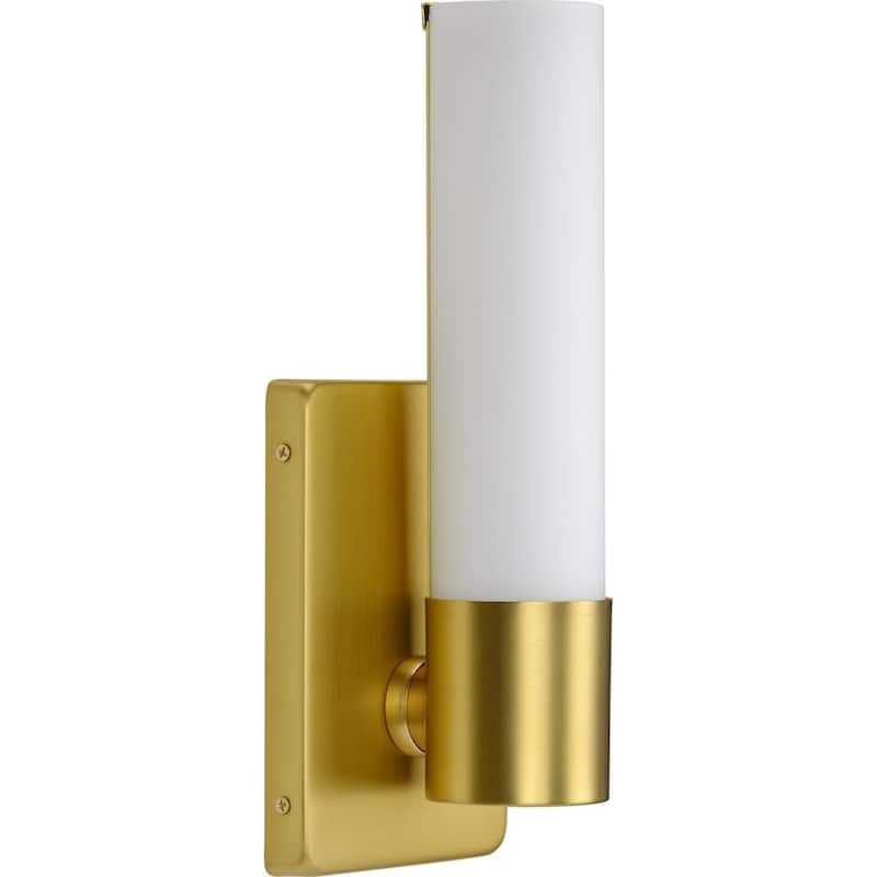 Blanco LED Collection Satin Brass One-Light LED Wall Bracket