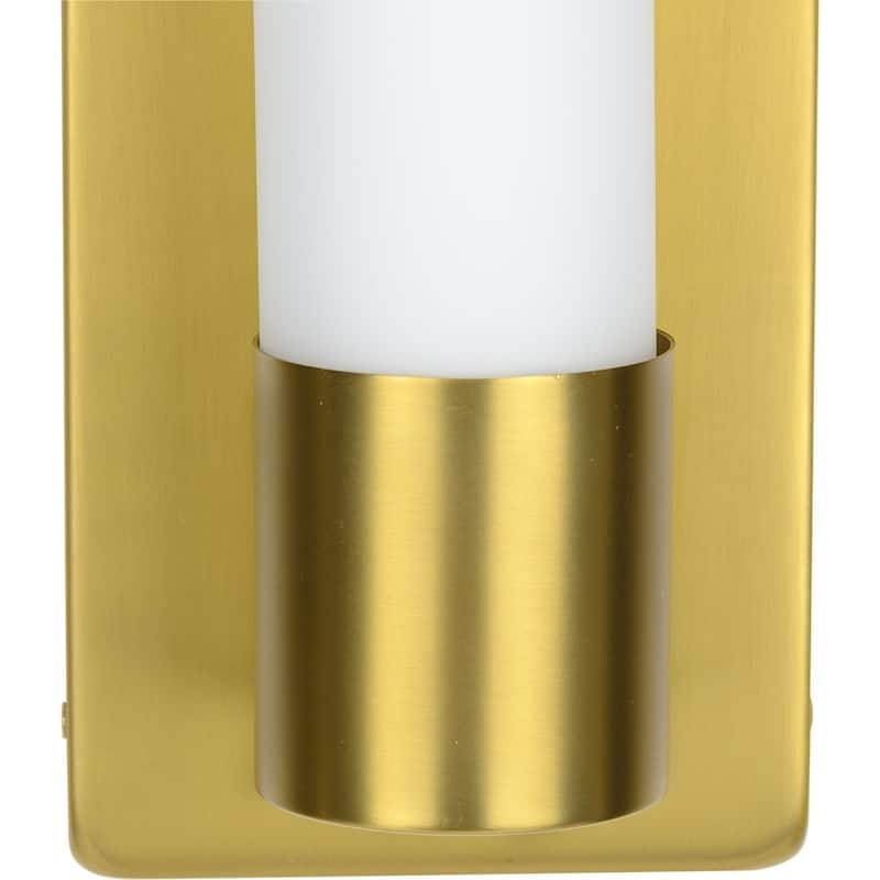 Blanco LED Collection Satin Brass One-Light LED Wall Bracket