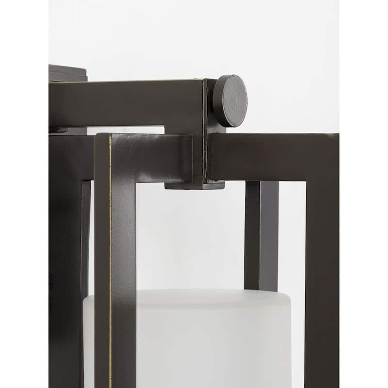 Janssen Collection Oil Rubbed Bronze One-Light Small Wall Lantern - 15.550" x 11.020" x 10.240"