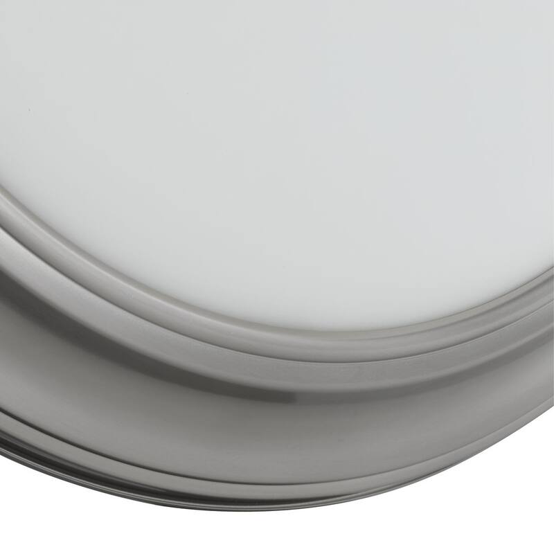 Eclipse LED Collection Brushed Nickel One-Light LED Wall Sconce